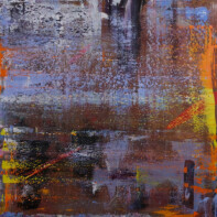 tim motzer, untitled6, acrylic, graphite on canvas, 101.6cm x 101.6cm